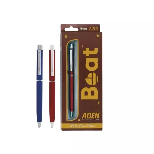 Boat by Ban Aden Ball Pen 0.7 mm Multicolor, FG000267 (Pack of 3)