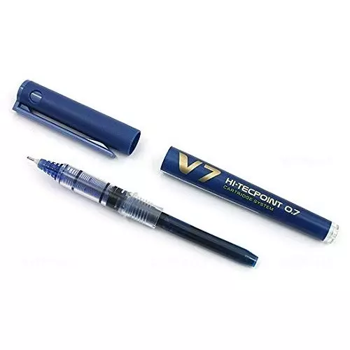 pilot-v7-hi-tecpoint-cartridge-system-07-mm-liquid-ink-roller-ball-pen-blue-pack-of-6