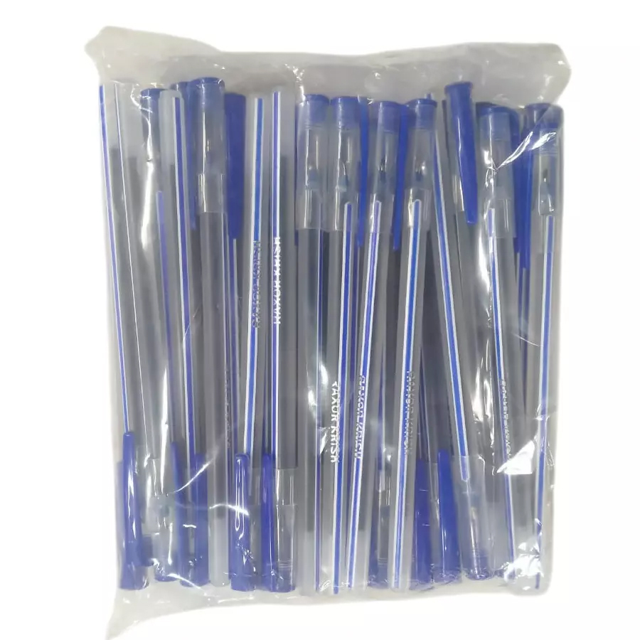 Generic Use & Throw Blue Ink Ball Pens (Pack of 50)