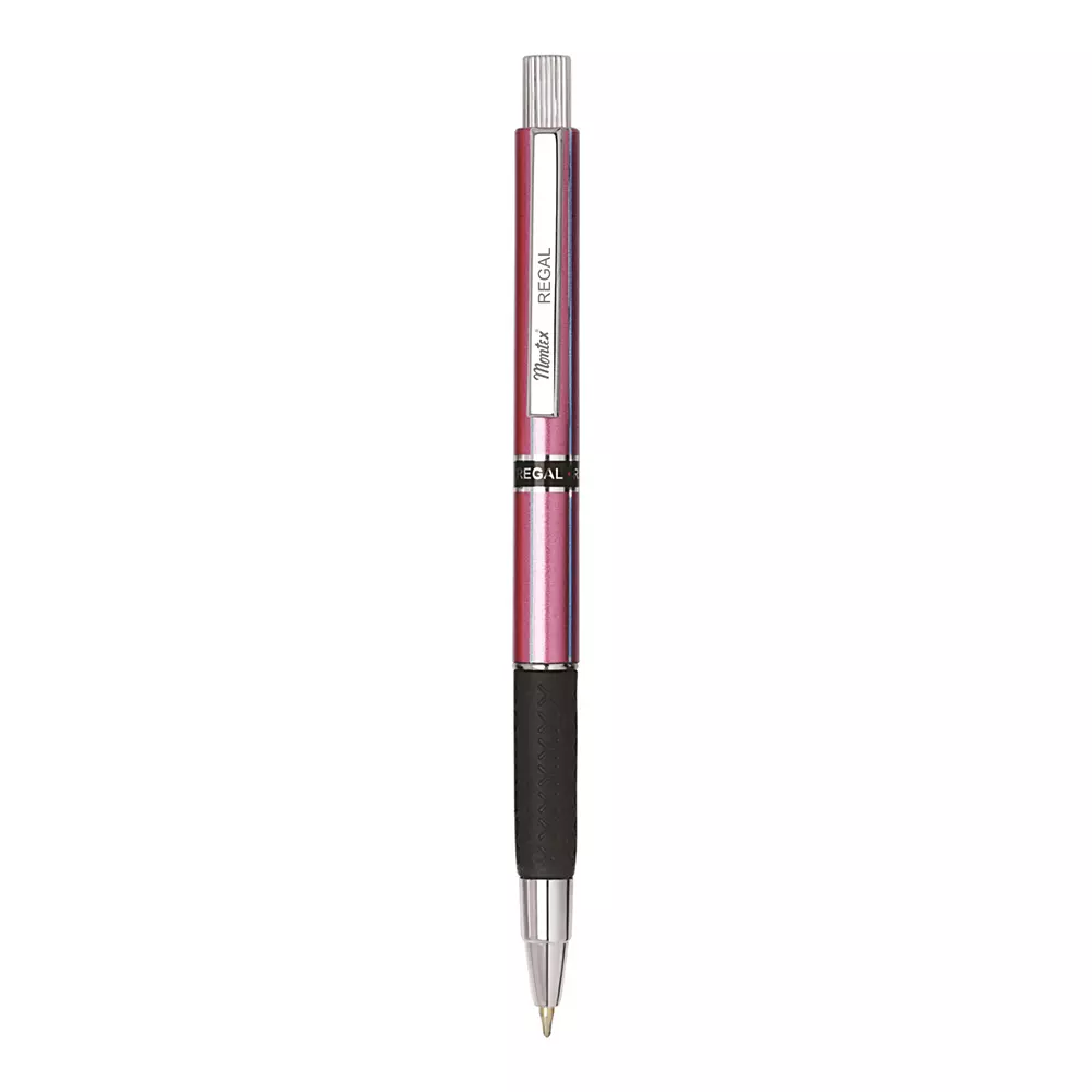 Montex Regal Ball Pen Blue Ink Color & Metallic Purple Body Color