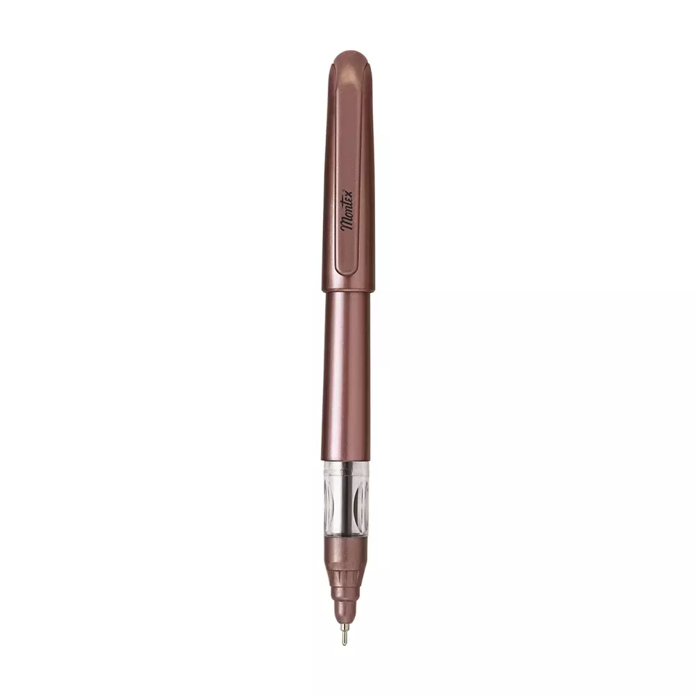 Montex Silky Ball Pen Blue Ink Color Plastic for Home, School & Office Use