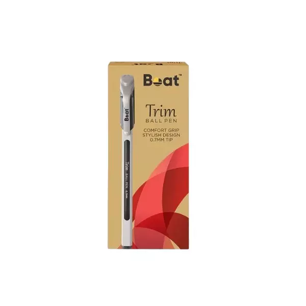Boat by Ban Trim Ball Pen 0.7 mm Blue, FG000969 (Pack of 50)