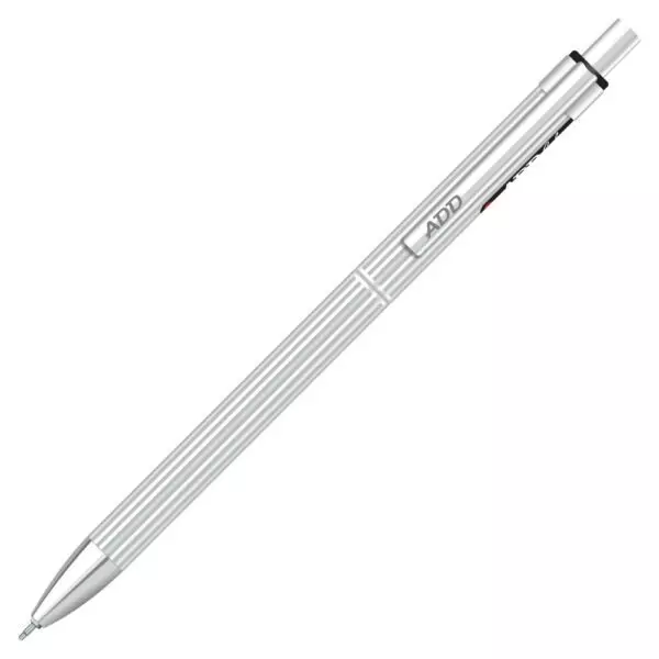 Add Gel Ceramic Ball Pen Silver Body Color & Blue Ink Color
