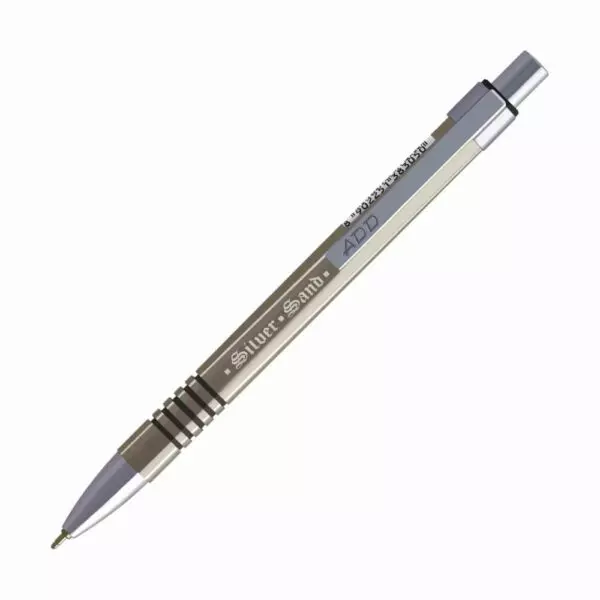 Add Gel Silver Send Ball Pen Blue Ink Color