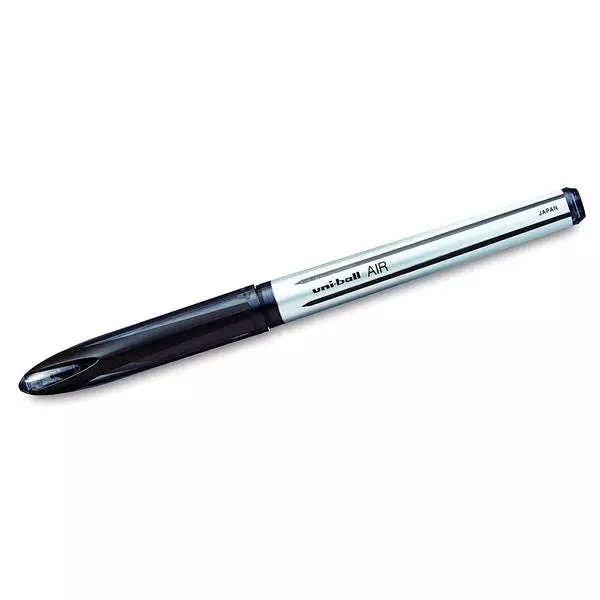 Uni uni-ball Air UBA 188 L 0.7 mm Fine Roller Ball Pen, Black
