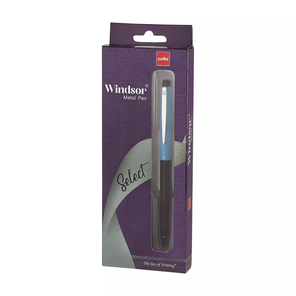 Cello Select Ball Pen Click Mechanism Closure Type Blue Ink, 8907234015256