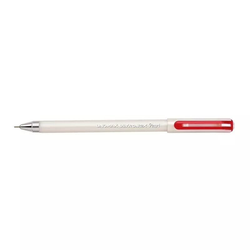 UNOMAX Ultron 2X Pearl Ball Pen Red Ink Color