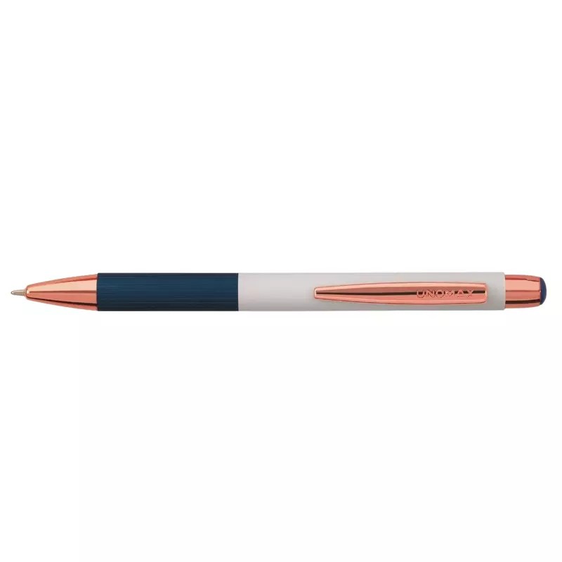UNOMAX Aura Metal Ball Point Pen Blue Ink Color