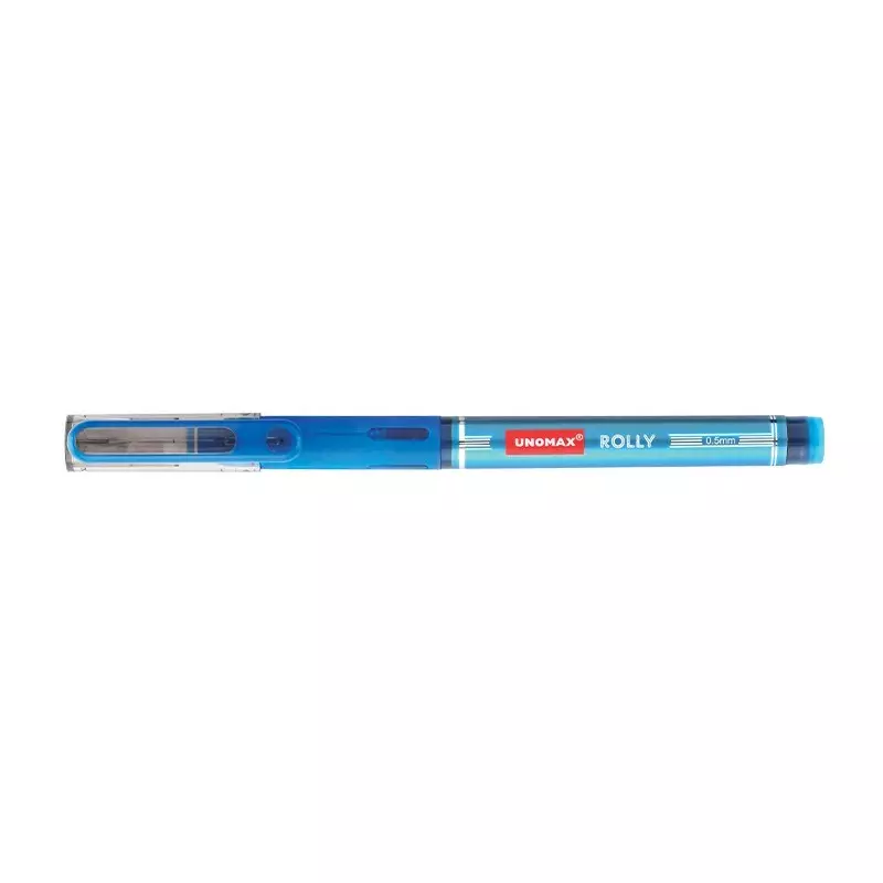 UNOMAX Rolly Roller Ball Pen Blue Ink Color