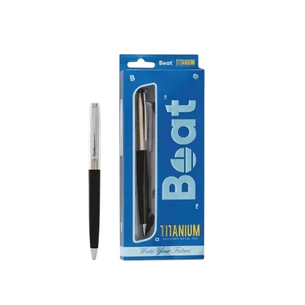 Boat by Ban Titanium Ball Pen 0.7 mm Multicolor, FG000270 (Pack of 3)