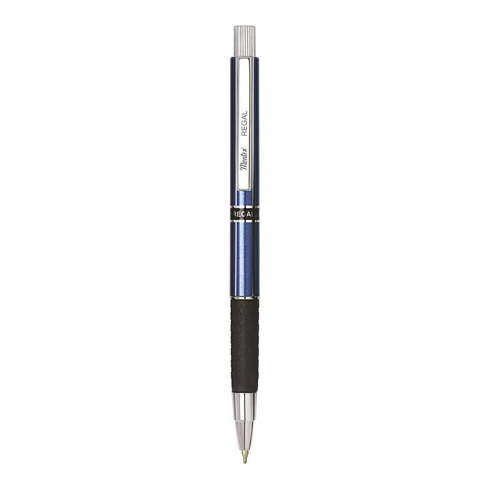 Montex Regal Ball Pen Blue Ink Color & Blue Body Color