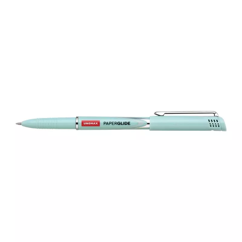 UNOMAX Paperglide Liquid Ball Pen Blue Ink Color