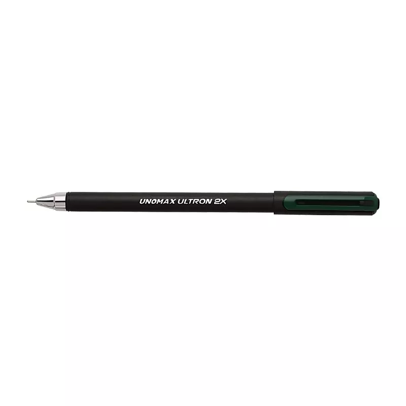 UNOMAX Ultron 2X Ball Pen Green Ink Color