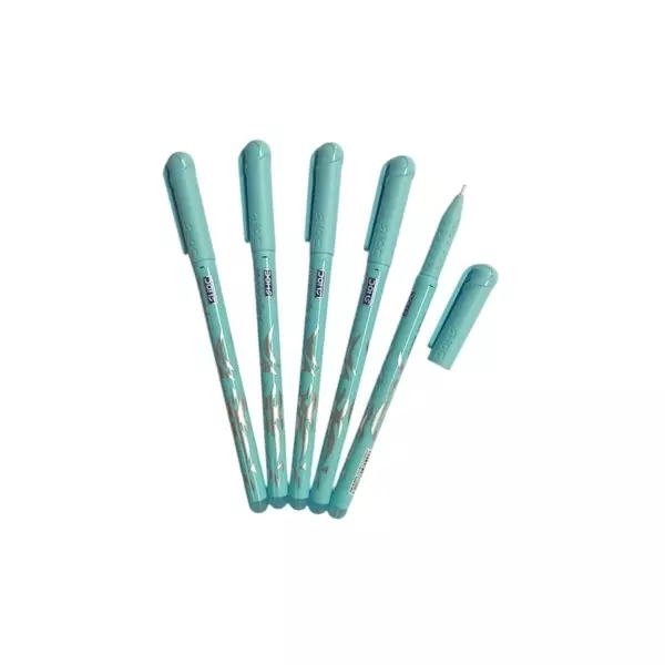 Doms Inxify Softy Ball Pen Blue (Pouch of 5)