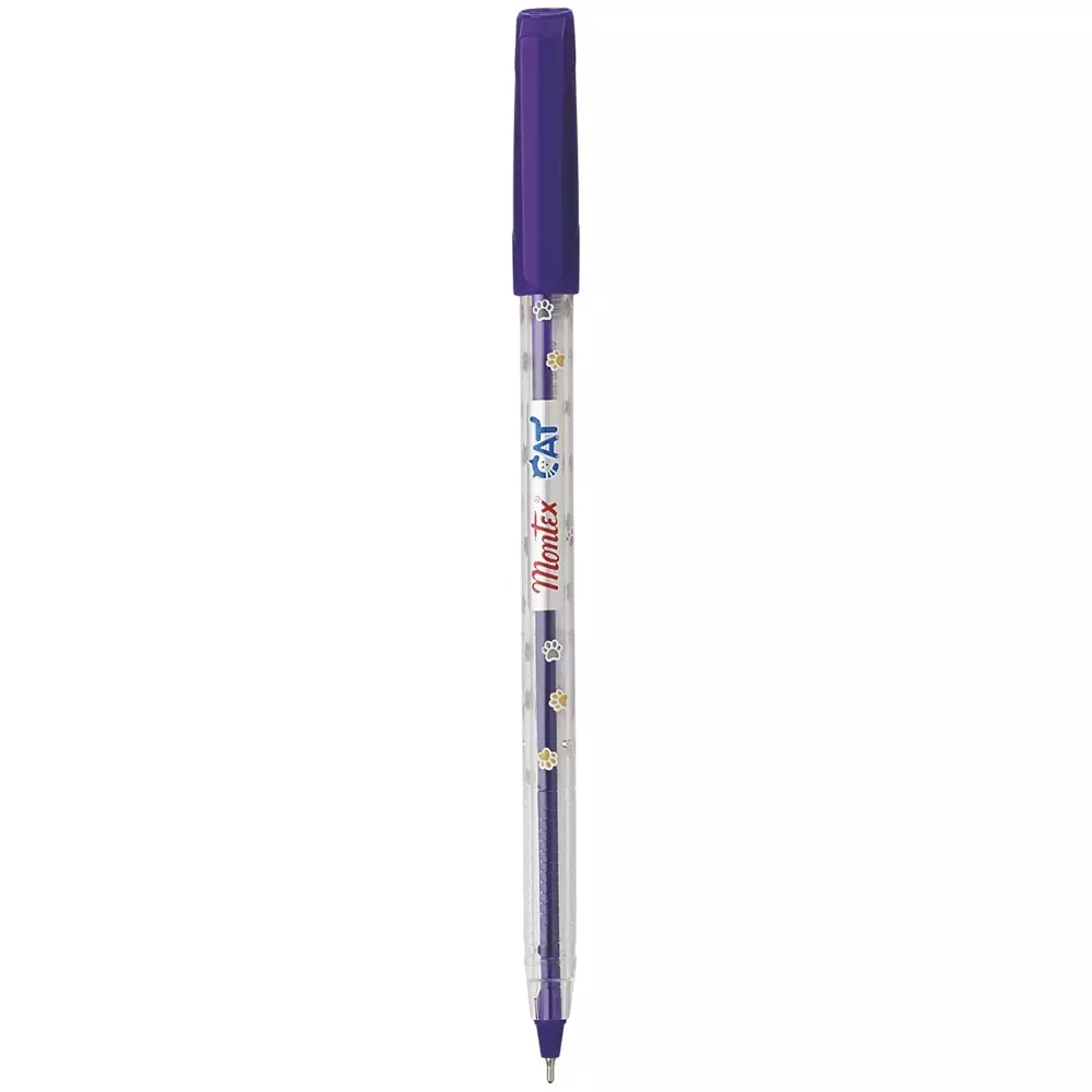 Montex Cat Ball Pen Blue