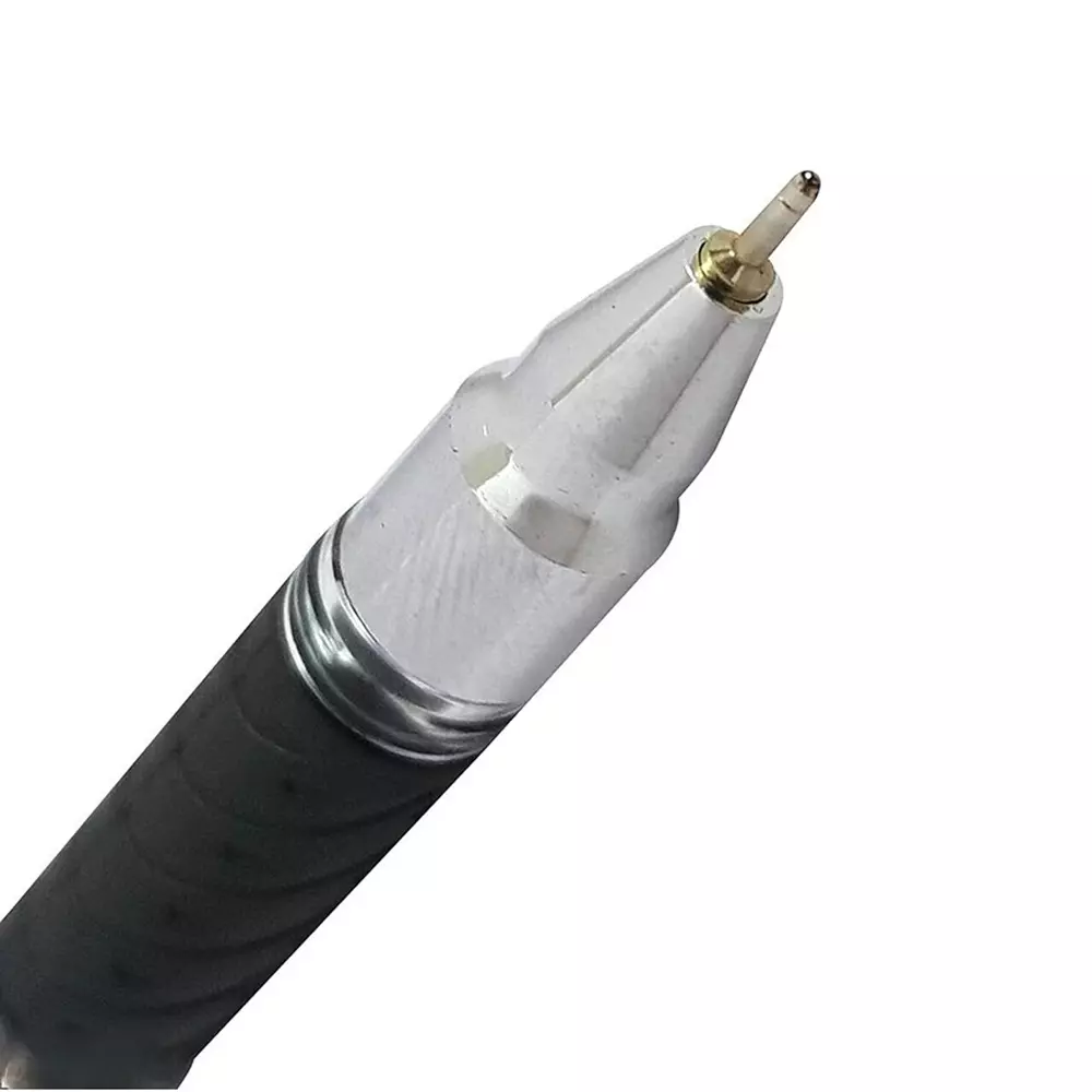 Rorito Fantaglide DX Ball Pen Black Ink Color Plastic Soft Grip for Comfortable Writing