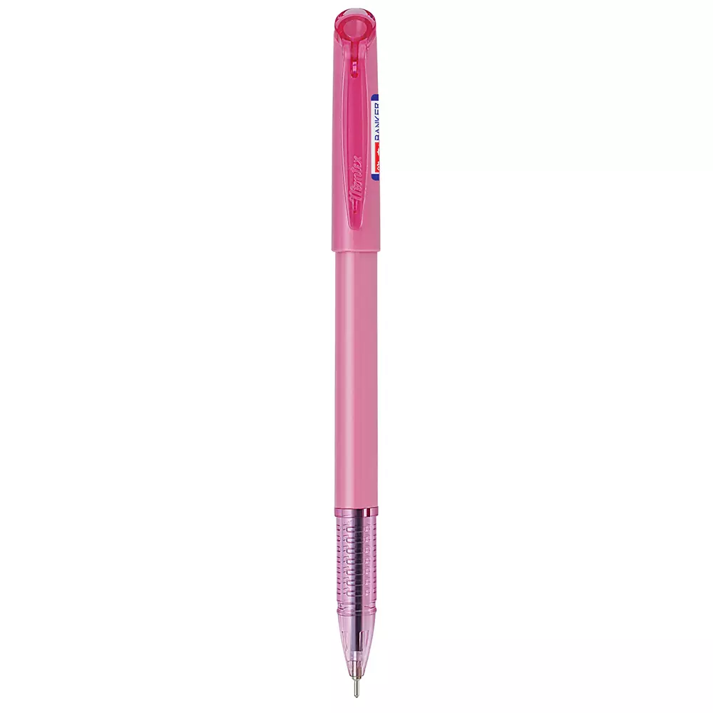 Montex Bankar Ball Pen Blue Ink Color & Pink Body Color