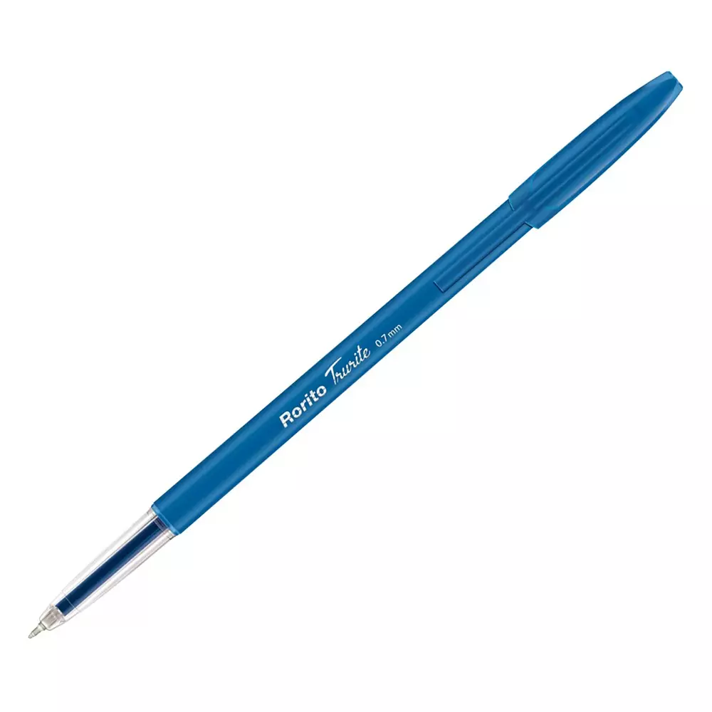 Rorito 0.7 mm Tip Trurite Ball Pen Blue Ink Color, 6113010