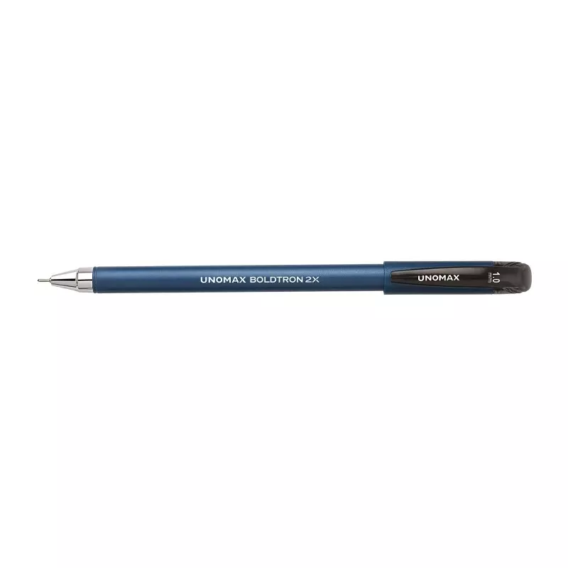 UNOMAX Boldtron 2X Ball Pen Black Ink Color