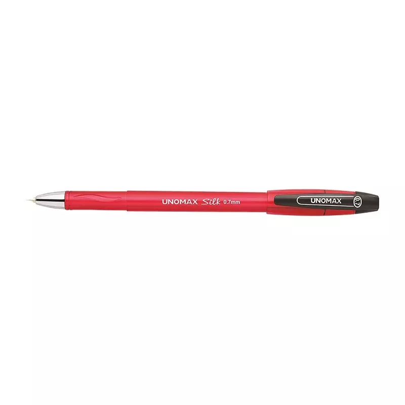 UNOMAX Silk Ball Point Pen Red Ink Color