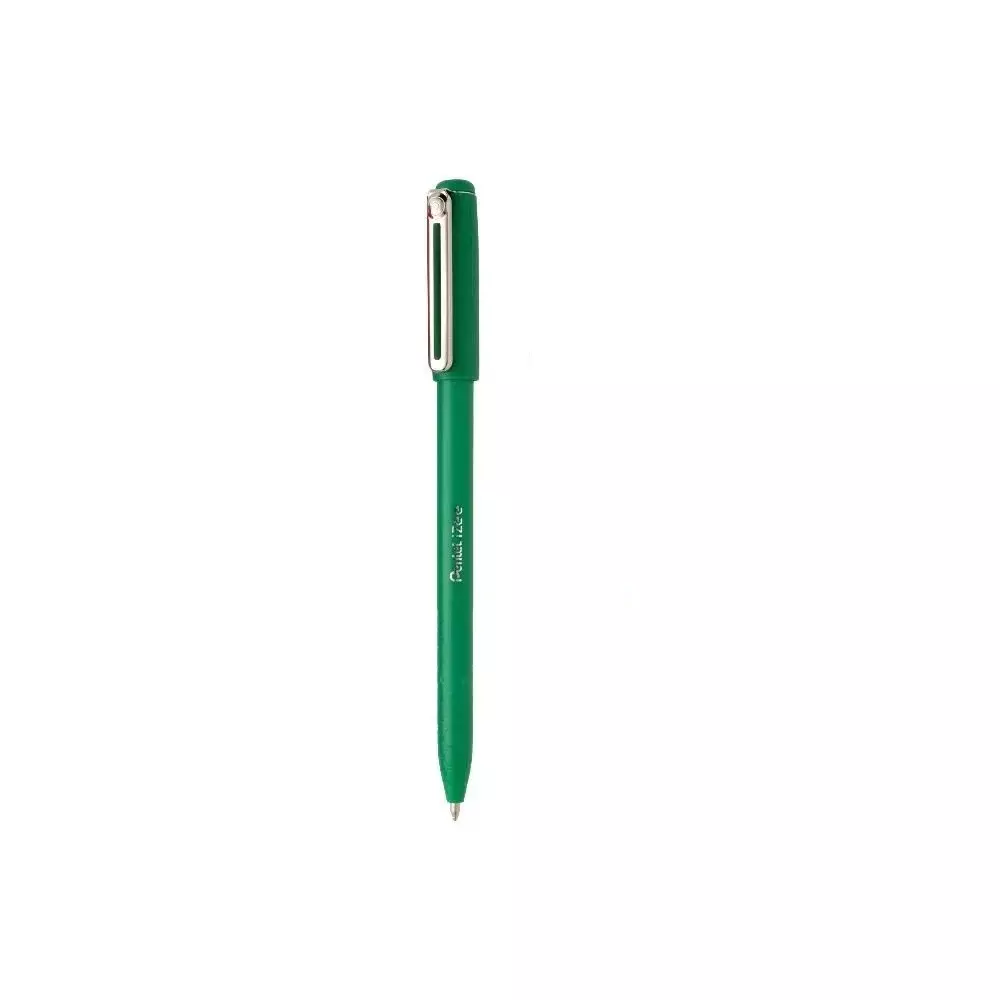 Pentel iZee Ball Pen Plastic Green 0.7 mm Tip Size for Home, School & Office Use, BX457