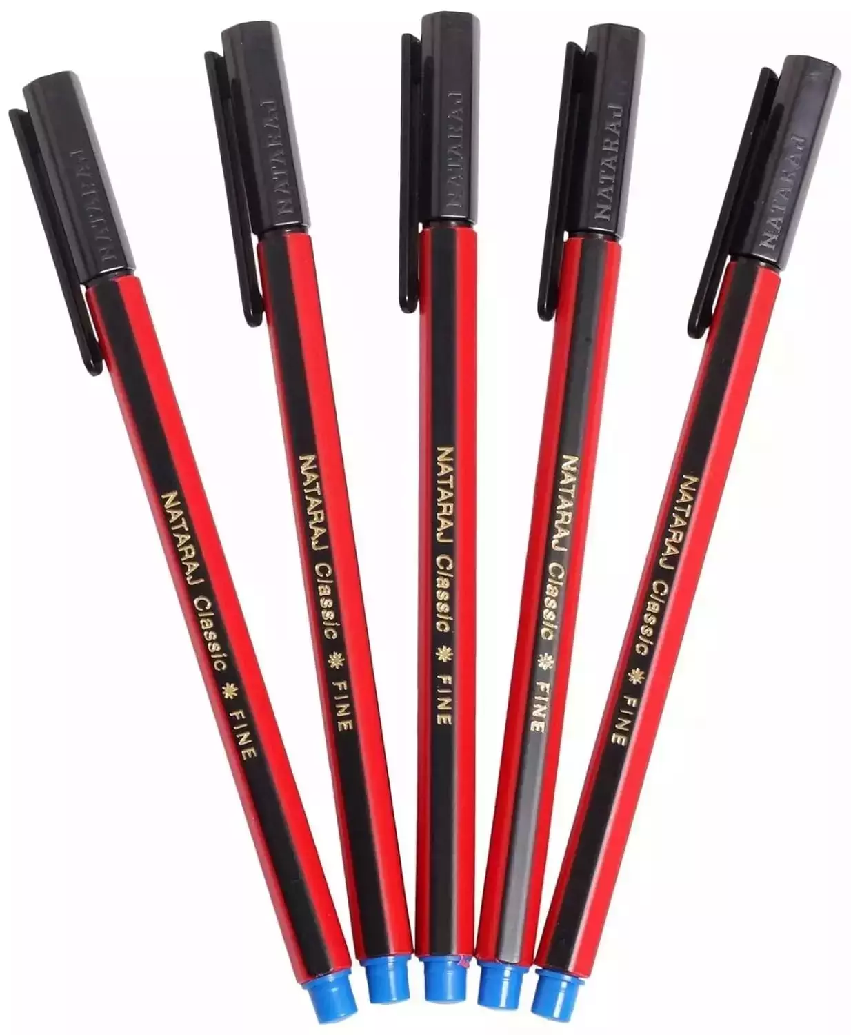 Nataraj Classic Use & Throw Ball Pens Blue (Pack of 480)
