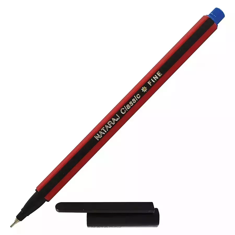Nataraj Classic Use & Throw Ball Pens Blue (Pack of 480)