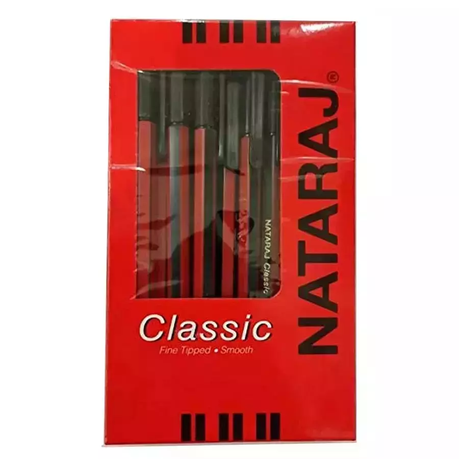 Nataraj Classic Use & Throw Ball Pens Blue (Pack of 480)