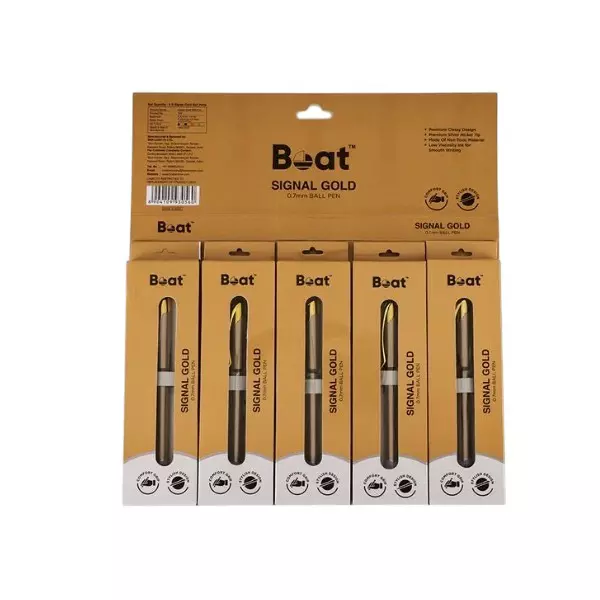 Boat by Ban Signal Ball Pen 0.7 mm Blue, FG000590