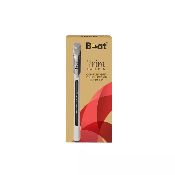 Boat by Ban Trim Ball Pen 0.7 mm Green, FG000972 (Pack of 10)
