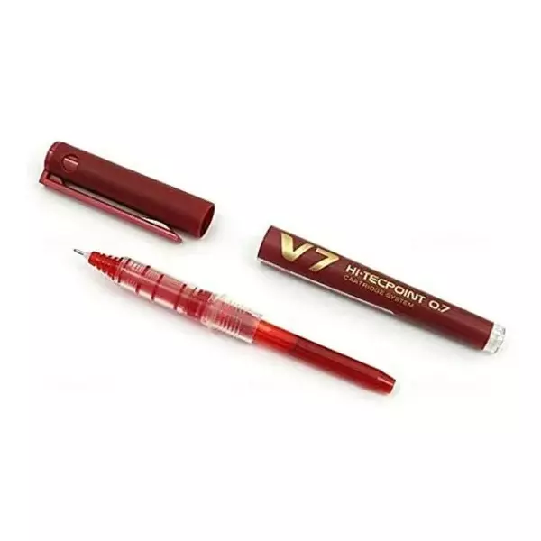 pilot-v7-hi-tecpoint-cartridge-system-07-mm-liquid-ink-roller-ball-pen-red-pack-of-6