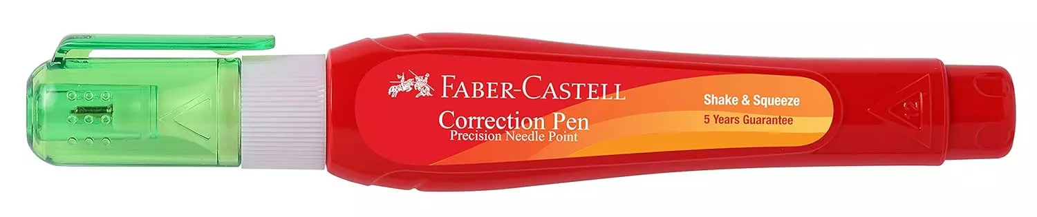 Faber-Castell 7 ml Ink Correction Pen (Pack of 10)