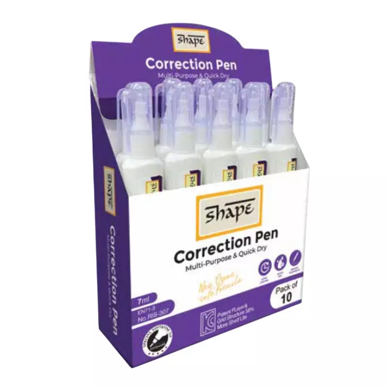 Shape Correction Pen 7 ml Cap Closure White, A280101