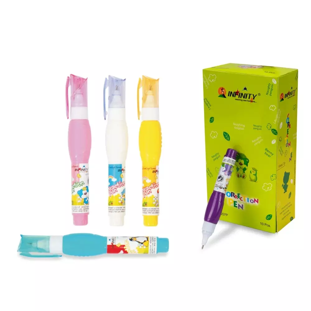 infinity-infinity-correction-pen-big-size-assorted-colors-for-office-school-and-home-use-inf-cp207p