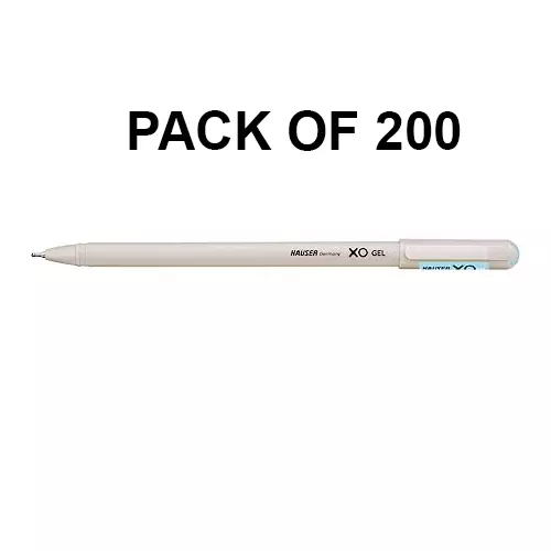 Hauser XO Gel Pen Blue (Pack of 200)
