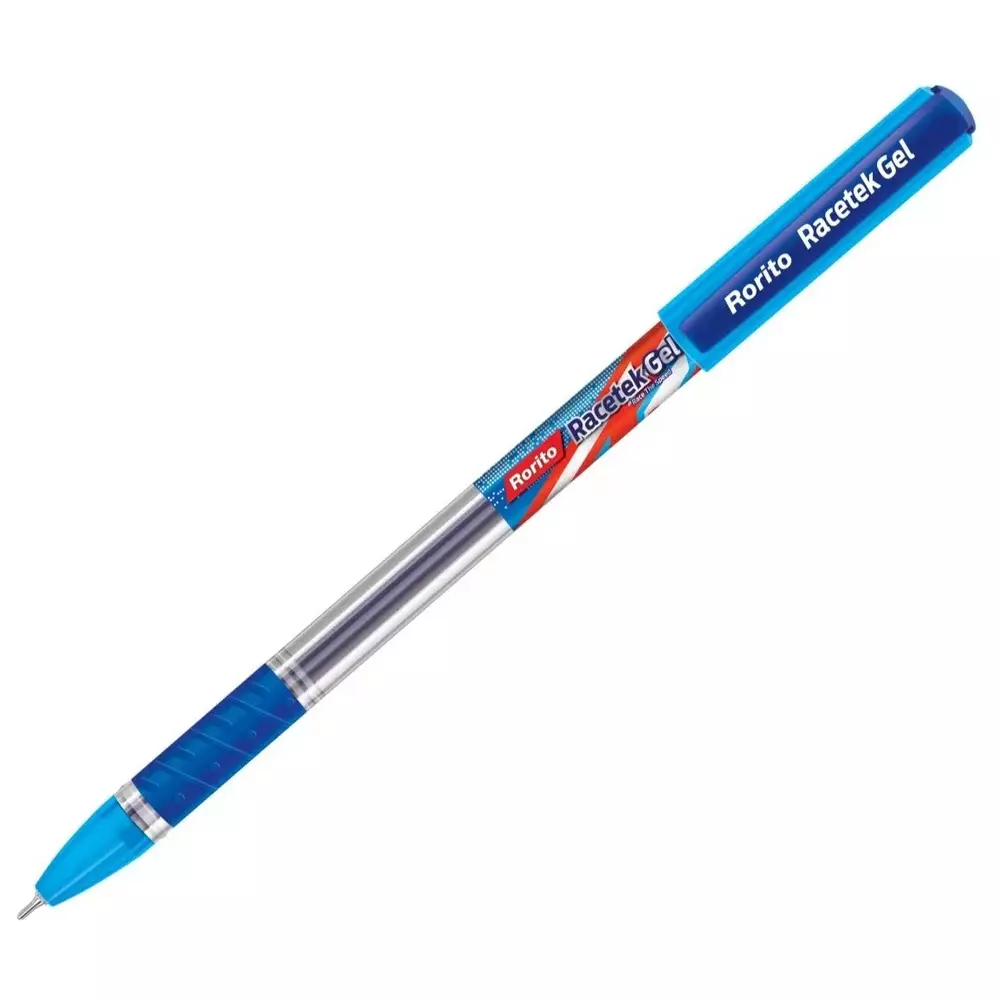 Rorito Racetek Gel Pen Plastic Soft Grip For Comfortable Hold