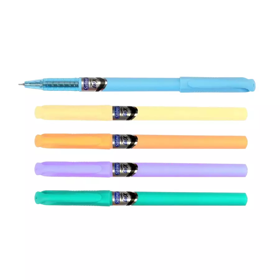 Saino X2 Gel Pen Black (Pcak of 5)