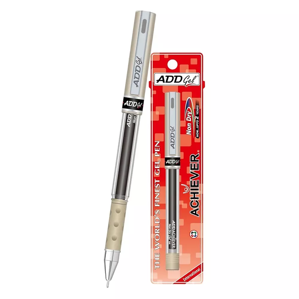 Add Gel Achiever Gel Pen Red Ink Color