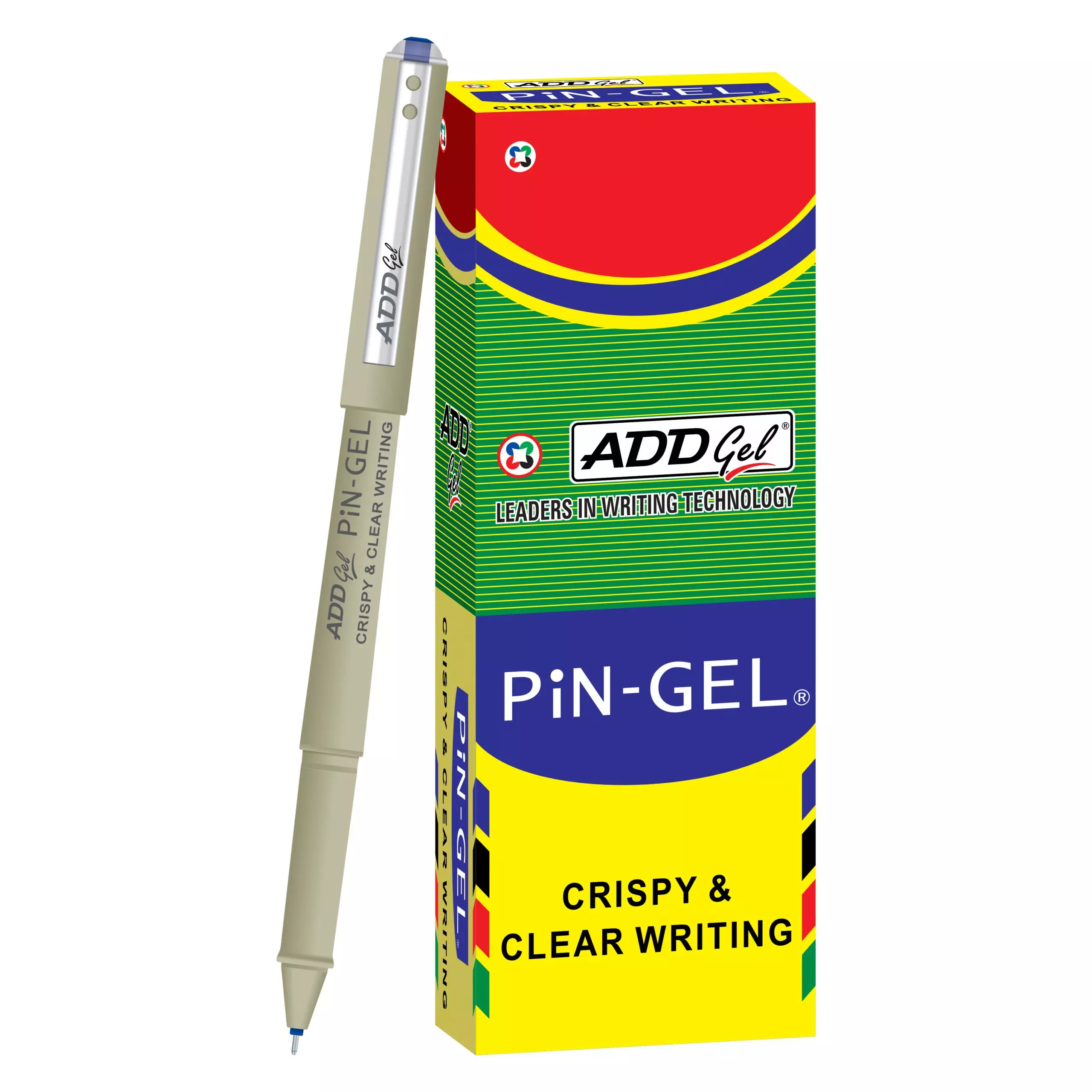 Add Gel Pin Gel Pen Grey Body Color & Blue Ink Color