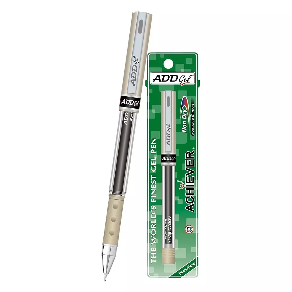 Add Gel Achiever Gel Pen Green Ink Color