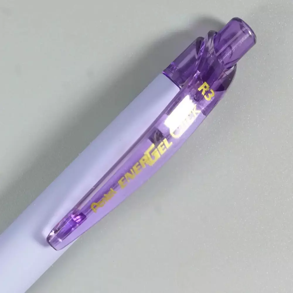pentel-energel-click-roller-gel-pen-07-mm-tip-size-refillable-violet-body-blue-ink-bl437r3