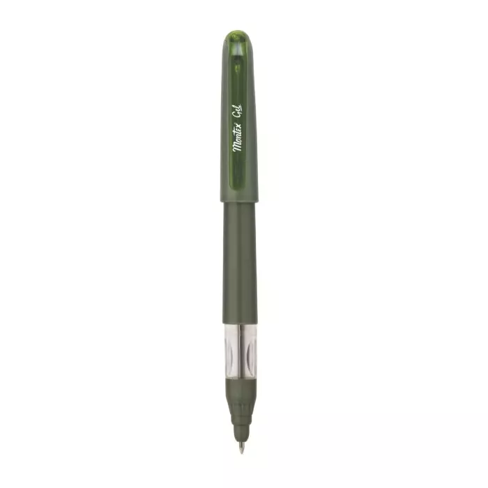 Montex Texta Gel Pen Green Ink Color Plastic for Home, School & Office Use