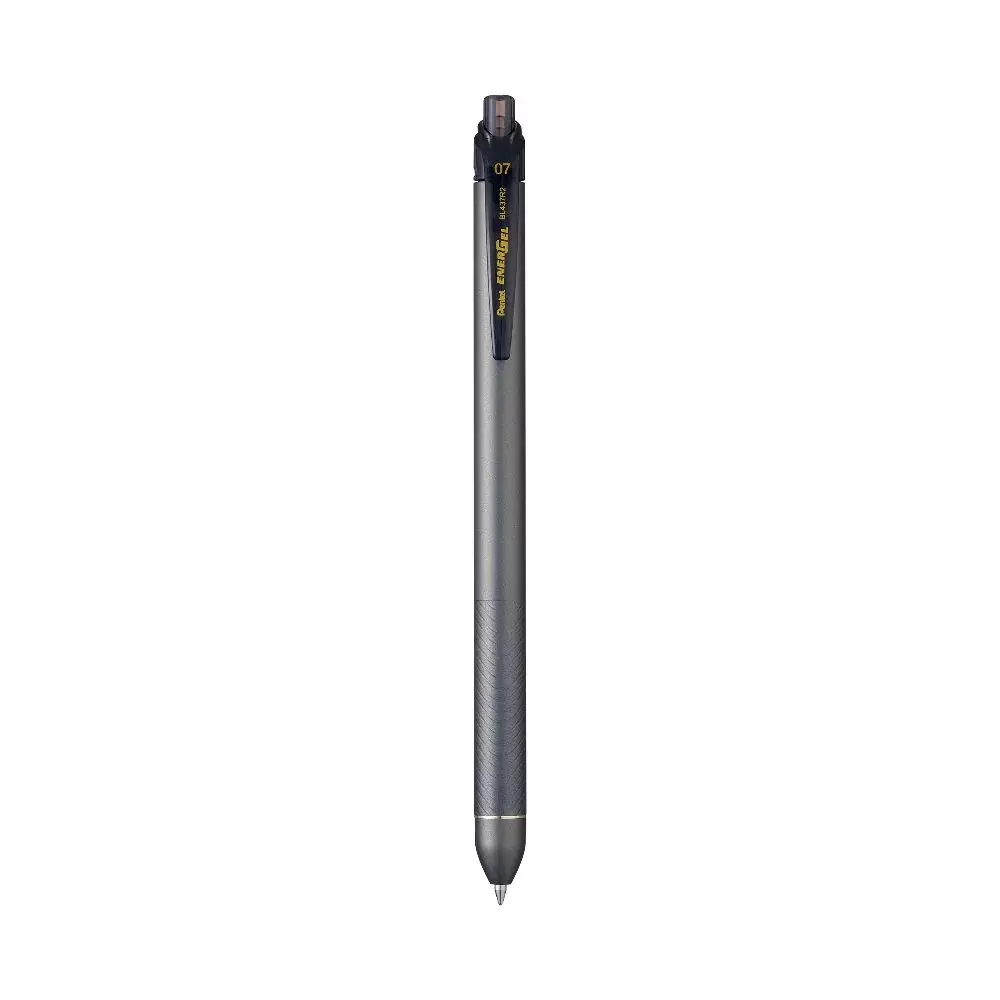 Pentel Entergel Gel Pen Plastic Black 0.7 mm Tip Size for Home, School & Office Use, BL437R2