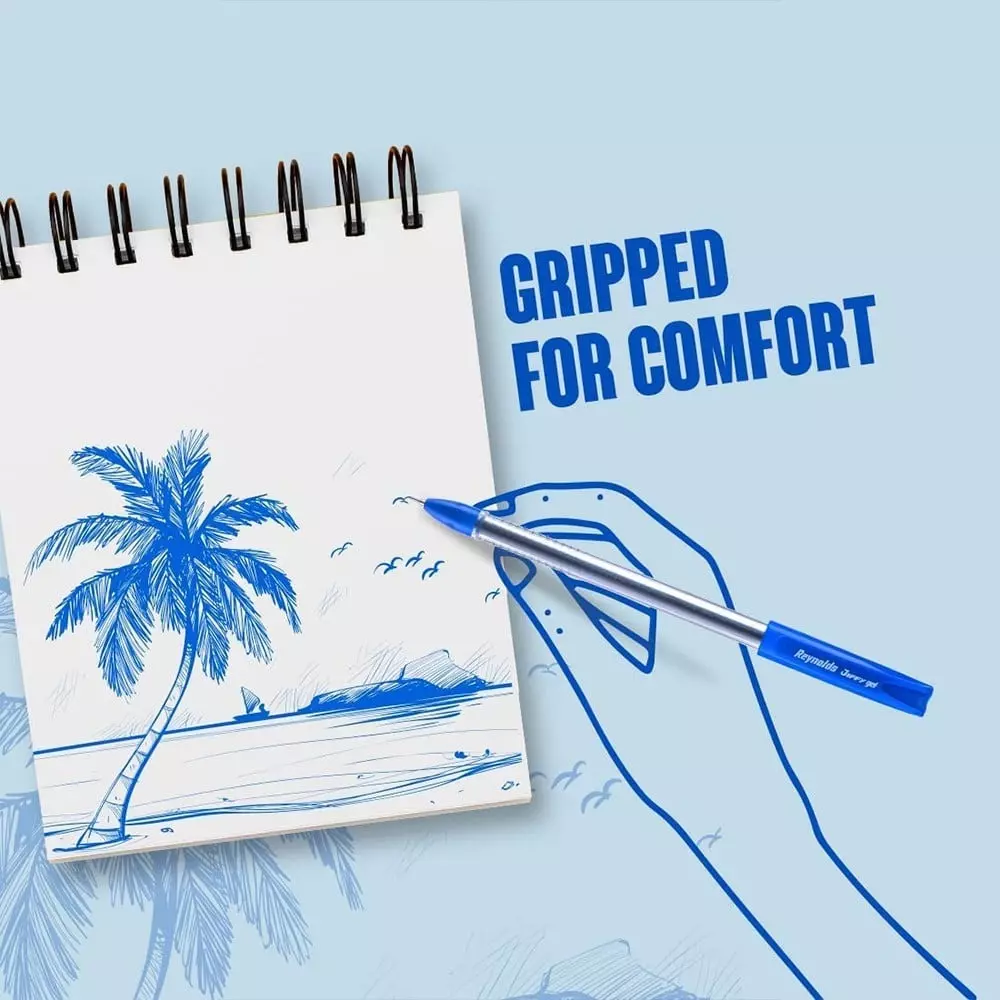 Reynolds Jiffy Gel Pen Blue Pack of 25
