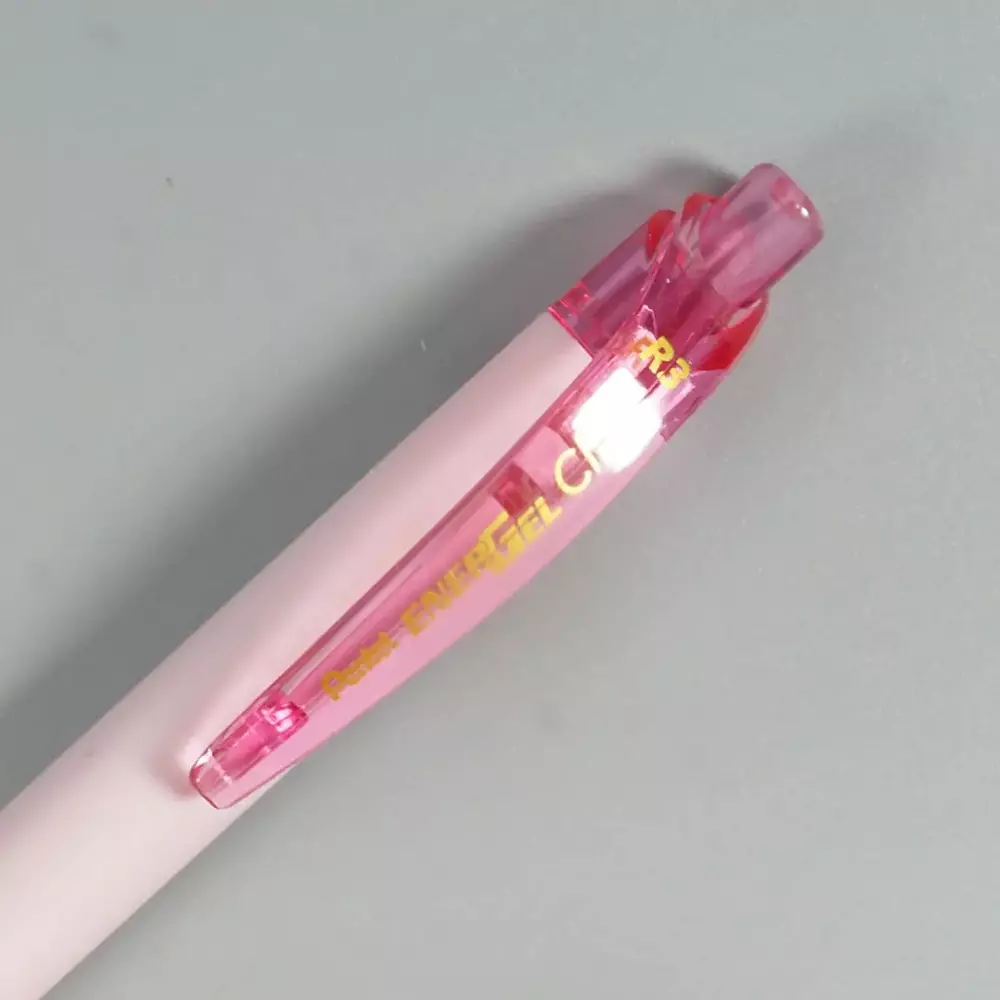pentel-energel-click-roller-gel-pen-07-mm-tip-size-refillable-pink-body-blue-ink-bl437r3