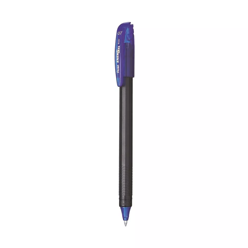 Pentel Energal Roller Gel Pen Plastic Violet 0.7 mm Tip Size for Home, School & Office Use, BL417