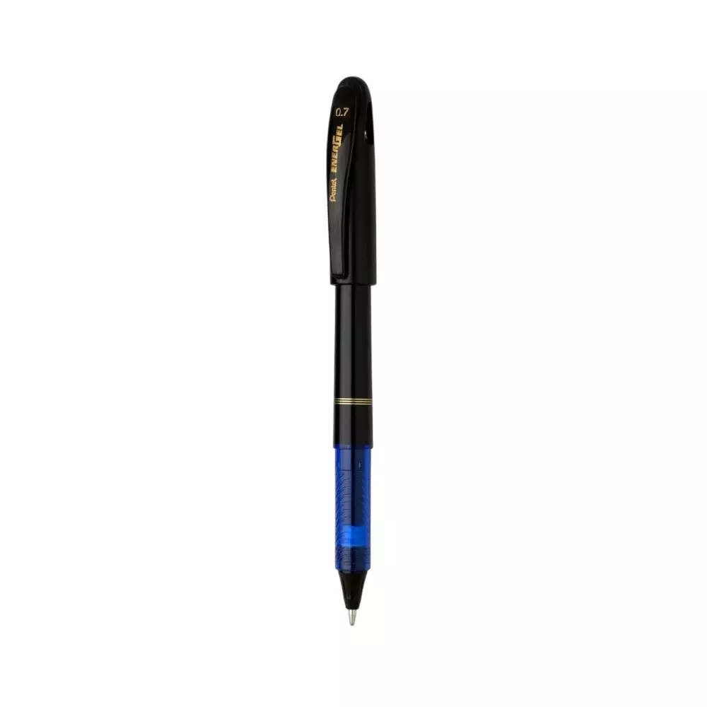 Pentel EnerGel Roller Gel Pen 0.7 mm Tip Size Refillable Blue Ink, BL117