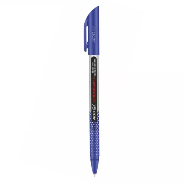Add Gel Zero Gravity Gel Pen Blue Ink Color (Pack of 100)