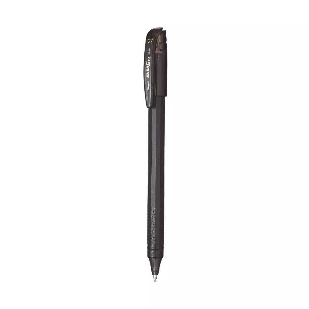 Pentel Energal Gel Pen Plastic Black Ink Color 0.7 mm Tip Size for Home, School & Office Use, BL417