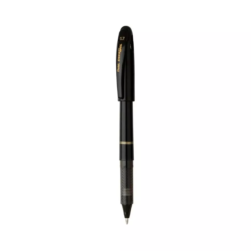 Pentel EnerGel Roller Gel Pen 0.7 mm Tip Size Refillable Black Ink, BL117
